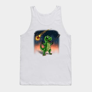 Short Arms, Big Laughs: Hilarious Adventures of the Comical Dinosaur Tank Top